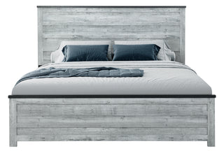 OZARK GREY WASH FULL BED