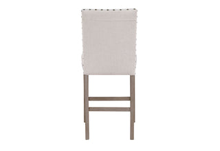D1622 WHITE BAR STOOL