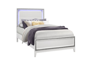LILY WHITE FULL BED