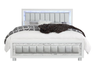 SANTORINI WHITE FULL BED