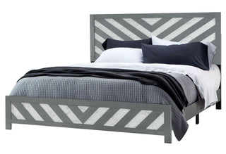 MICAH GREY KING BED