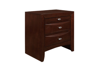 LINDA NEW MERLOT NIGHTSTAND