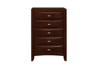 LINDA NEW MERLOT CHEST